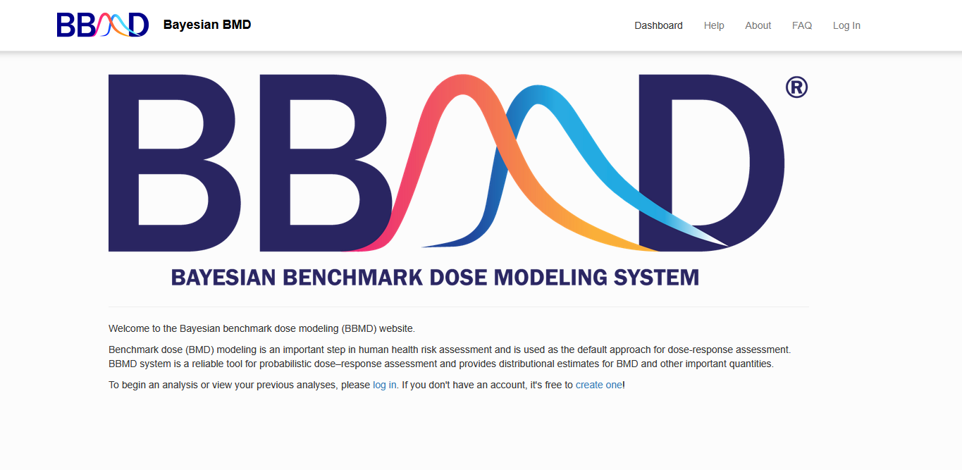 Front Page of the BBMD System